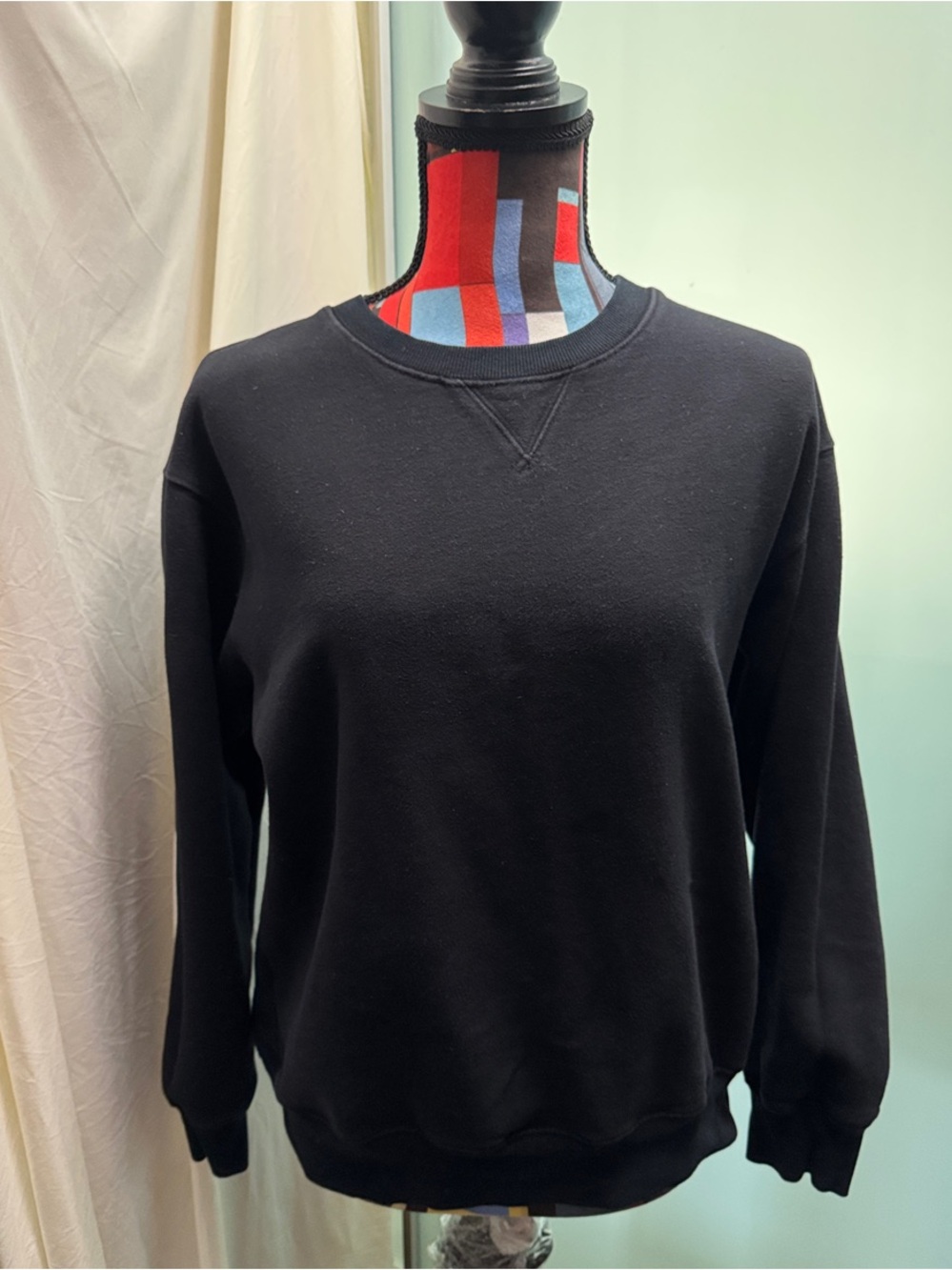 TNA Men's Black Crewneck Sweatshirt
